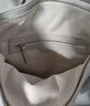 半坡饰族（bampo）【何宣林同款】中号绵绵包hobo托特包头层牛皮大容量单肩斜挎包软 茯苓白（中号升级拉链款） 实拍图