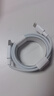 【京东快递】120w快充type-c数据线适用vivo双引擎80加长tpye-c充电线6a安卓pro闪充x100超级快充 2米正品快充线【纯铜】 实拍图