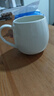 景顺景德镇陶瓷杯骨瓷简约水杯子纯白色茶杯定制LOGO马克水杯 大肚杯（400ml） 实拍图
