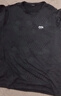 JEEP SPIRIT吉普冰丝短袖t恤男夏季休闲半袖上衣服圆领户外速干轻薄 黑色 3XL 实拍图