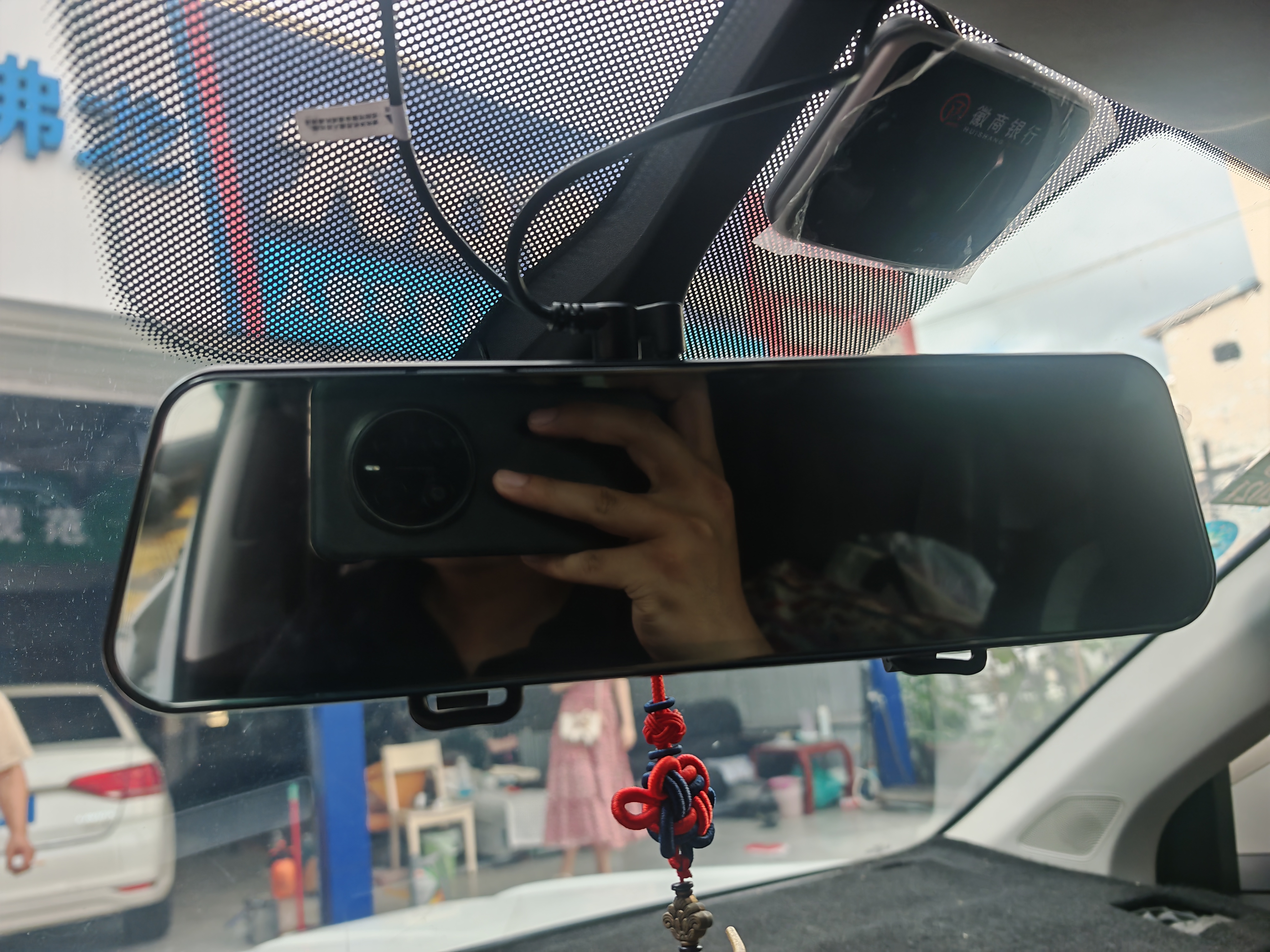 LNDU凌度汽车行车记录仪HS880EMax流媒体前后双录超清4K夜视2160P后镜 实拍图
