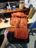 迪卡侬登山包徒步背包双肩包MH500新款户外旅行轻量化背负系统大容量 朱砂橙-38L带顶包 升级新款 实拍图