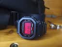 卡西欧（CASIO）手表男小方块G-SHOCK光动能运动日韩表七夕送男友GW-B5600AR-1 实拍图
