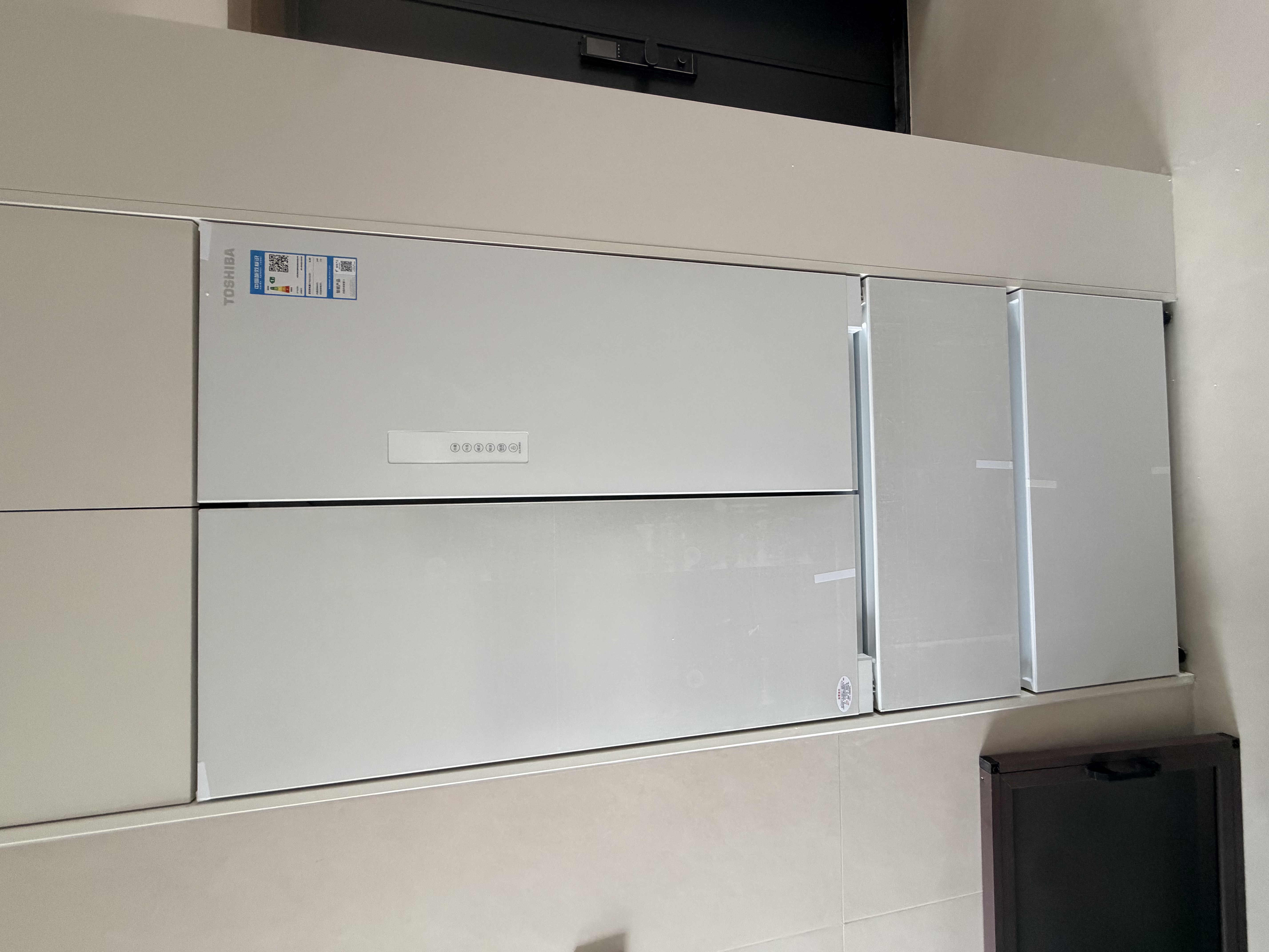 东芝（TOSHIBA）白珍珠520L法式多门冰箱548双系统自动制冰超薄嵌入式保鲜家用变频GR-RF548WI-PM165换新补贴 晒单实拍图