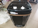 VCJ洗衣机半全自动迷你洗衣机小型洗脱一体小型家用母婴内衣裤洗袜子神器儿童单身人宿舍出租房 7.5KG旗舰款【强力洗涤*定时降噪快洗】黑 实拍图