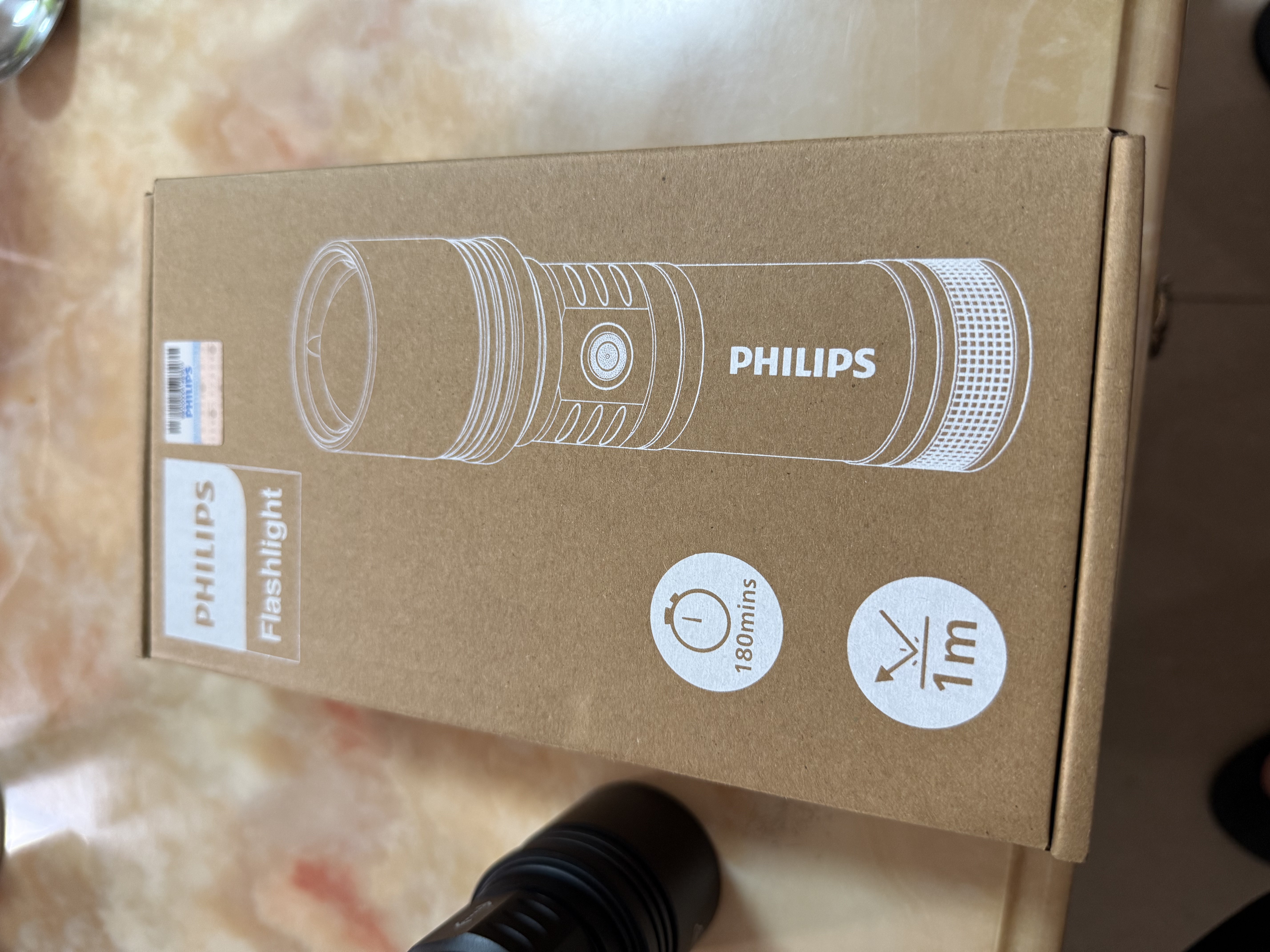 飞利浦（PHILIPS）强光手电筒长续航充电200000户外便携登山应急流明家专用露营5158 5158助燃版/10000毫安/露营灯+聚焦镜 实拍图