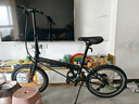 大行（DAHON）折叠自行车20英寸8级变速经典P8单车KBC083 黑色经典版-京仓 实拍图