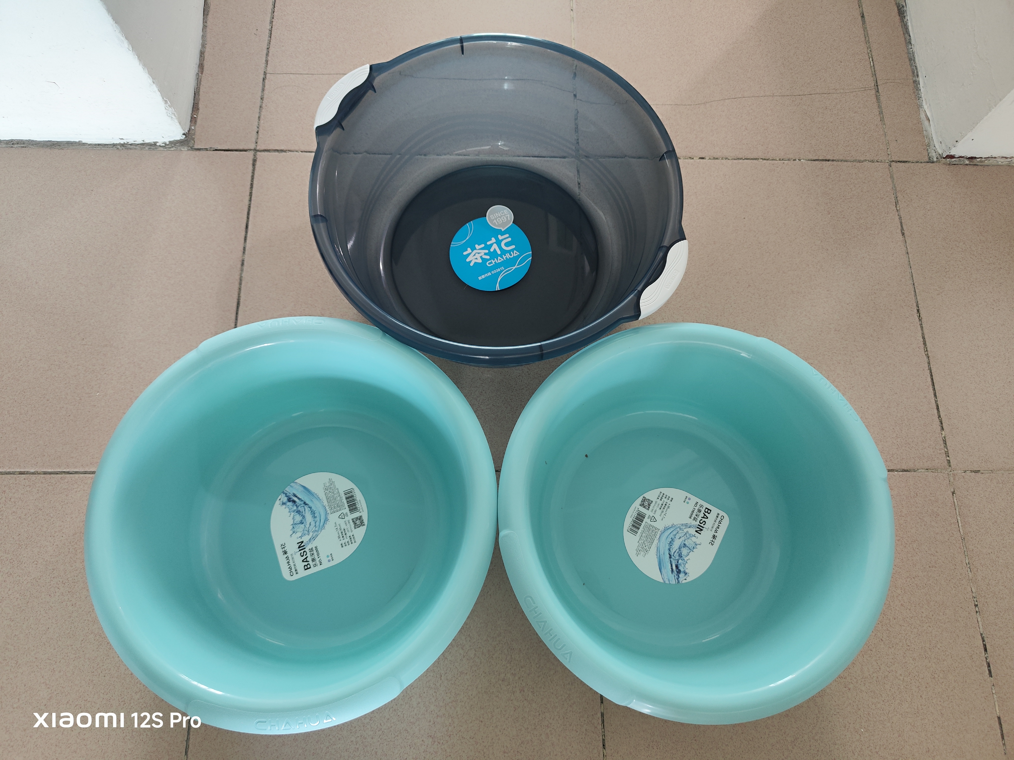 茶花 洗脸盆36cm大号加深洗脚盆洗衣盆塑料盆子泡脚水盆洗菜盆 实拍图