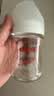 贝亲（Pigeon）玻璃奶瓶宽口径防胀气240ml M号奶嘴 3月+ AA187  实拍图
