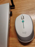 罗技（Logitech） M380 无线鼠标 无线2.4G 办公鼠标 百度AI智能语音输入打字翻译 家用办公型M380 珍珠白 实拍图