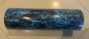 yottoy泡沫轴浮点初学者实心滚轴滚筒按摩肌肉放松瑜伽柱 45*15cm蓝混色 实拍图