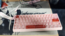 美加狮MAD 60 68 HE/MAD 68 Pro磁轴键盘有线连接客制化61/68键网页驱动台式笔记本电竞游戏键盘蝴蝶键帽 MAD 60 V2 粉色 白马轴 实拍图