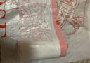 利得抽绳垃圾袋玫瑰印花50*55cm100只双面2.4丝加厚家用免撕塑料袋 实拍图
