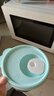 特百惠（Tupperware）微波460ml水晶汤碗可加热学生上班族便携野餐露营饭盒单个装蓝 实拍图