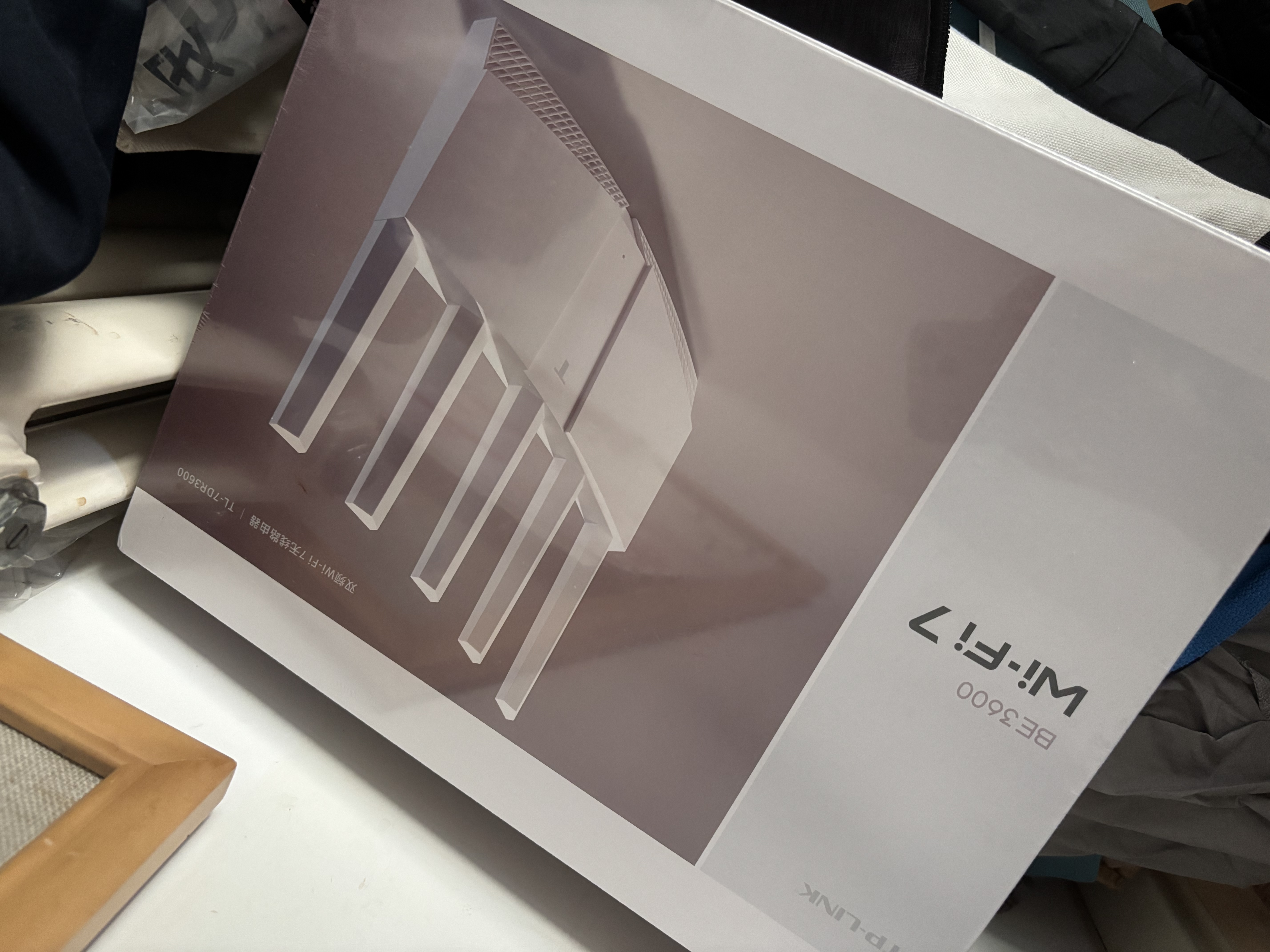 普联（TP-LINK）BE3600 WiFi7路由器 千兆无线家用 普联路由3600 双频聚合 智能游戏加速 易展 上网管理 适配星闪 实拍图