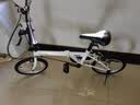 大行（DAHON）折叠自行车16英寸YUKI超轻迷你便携男女式通勤单车KT610 白色  实拍图