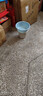 简约家用塑料垃圾桶 办公室套袋无盖废纸篓厨房卫生间杂物垃圾桶 镂空纸篓垃圾桶-灰色 一个装 23*20*16cm 实拍图