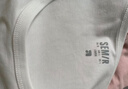 森马（Semir）短袖t恤女短款合体显瘦正肩内搭26夏凉感修身打底衫109326100001 实拍图