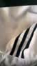 adidas复古风休闲梭织立领夹克外套男女秋季阿迪达斯官方三叶草   亮白   S 实拍图