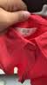 优衣库法国麻衬衫/长袖女装/衬衣483868 14 玛瑙红色 3XL 实拍图