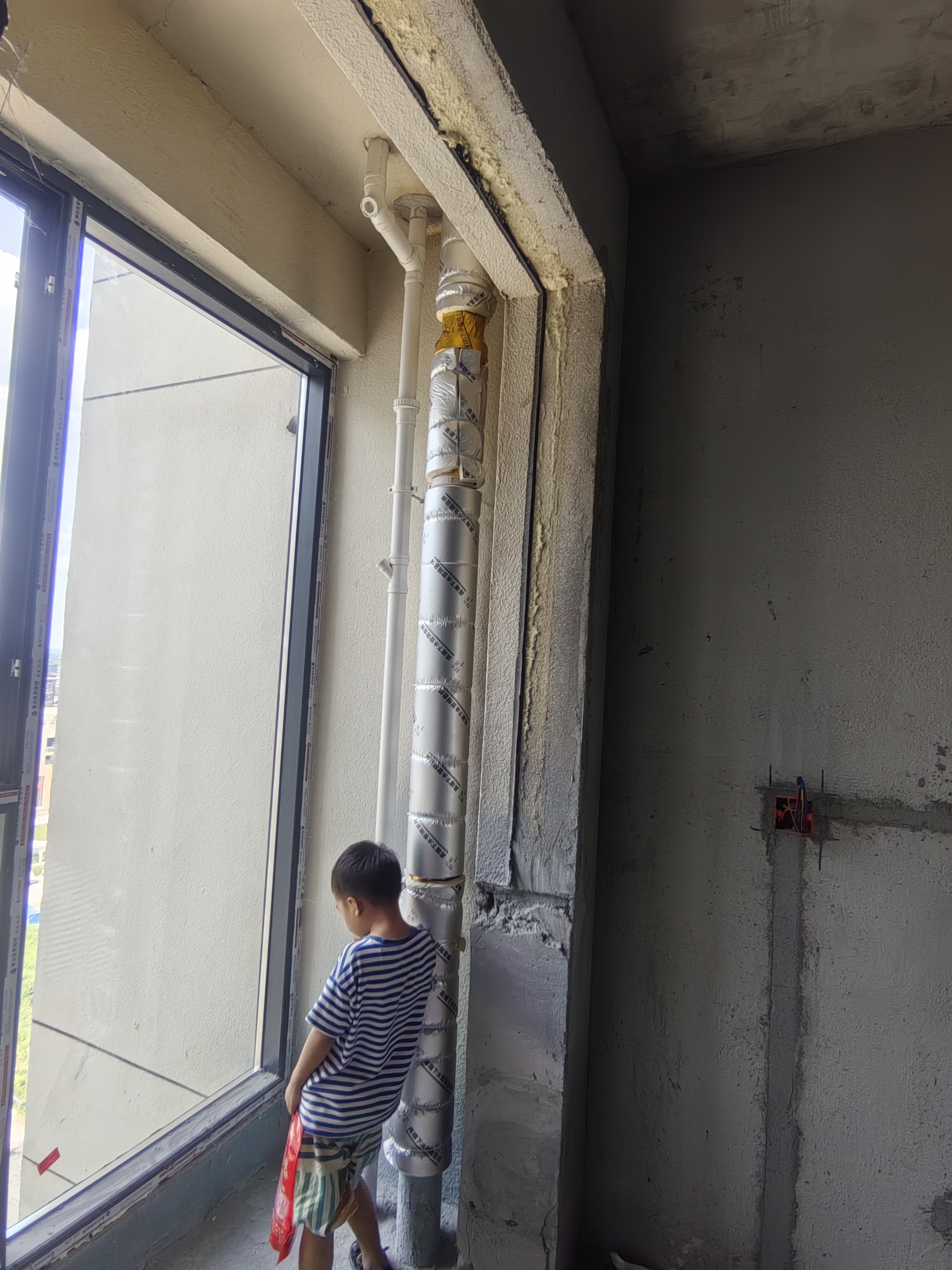 森曼（SenMan）下水管隔音棉阻尼片下包卫生间下水管道吸音棉超强消音棉自粘一代 110型【2cm棉+阻尼片】3米套装 实拍图