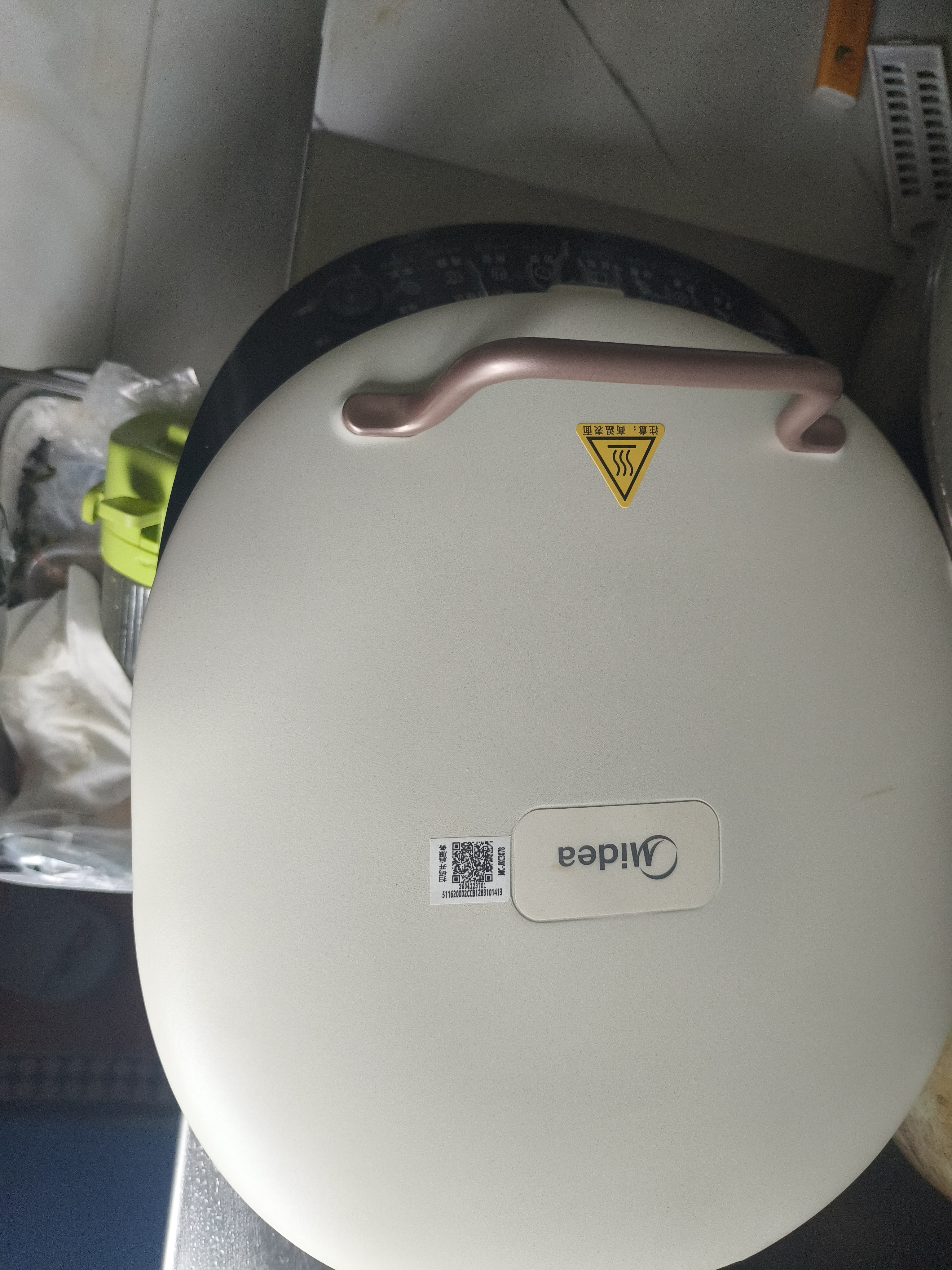 美的（Midea）电饼铛家庭用双面加热上下盘可拆洗煎饼铛煎烤机烙饼锅早餐机加深烤盘大火力大尺寸电饼档JKC3078 实拍图