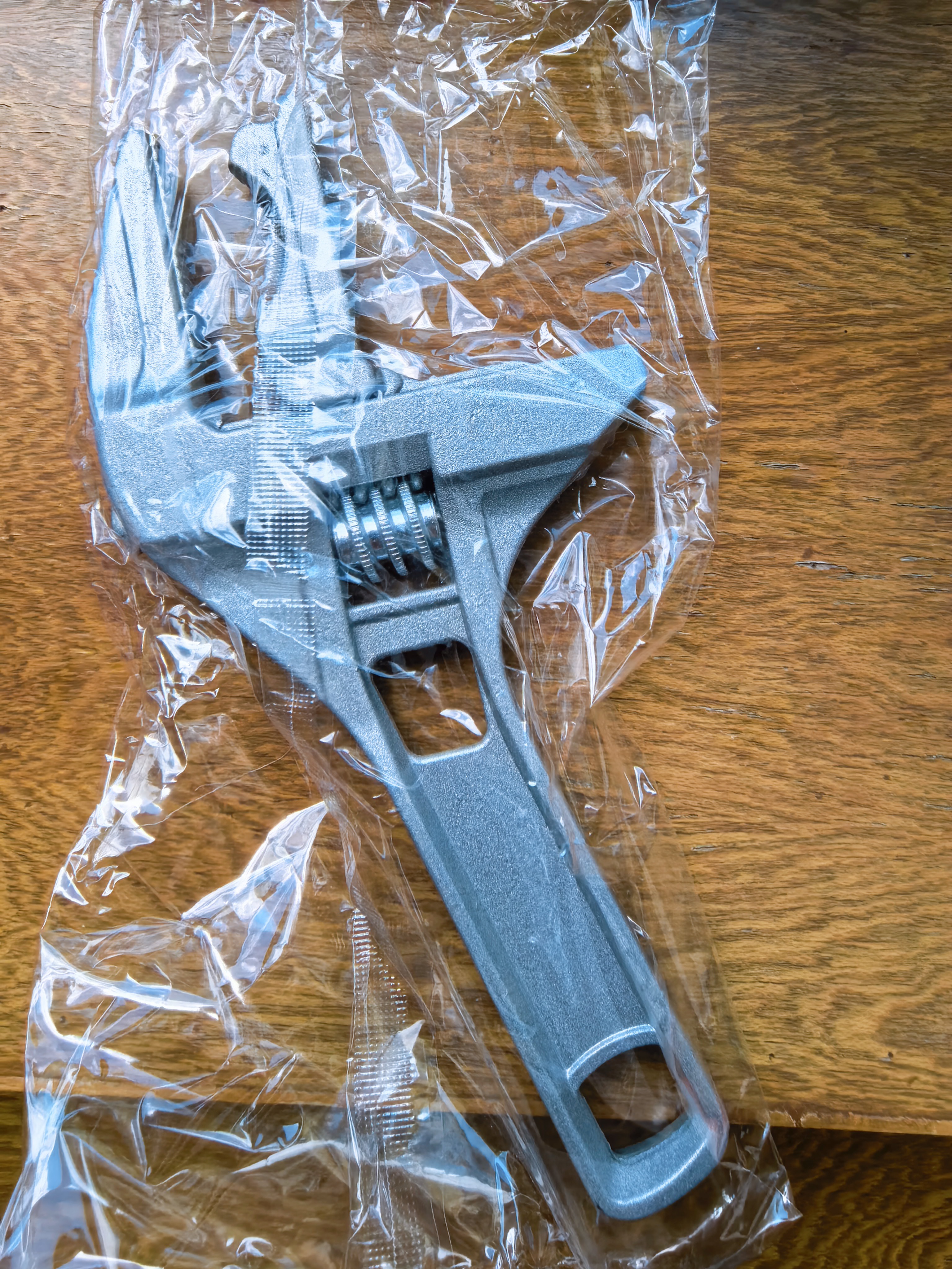 德力西卫浴扳手工具多功能短柄大开口维修板子 下水器管道空调活口扳手 实拍图