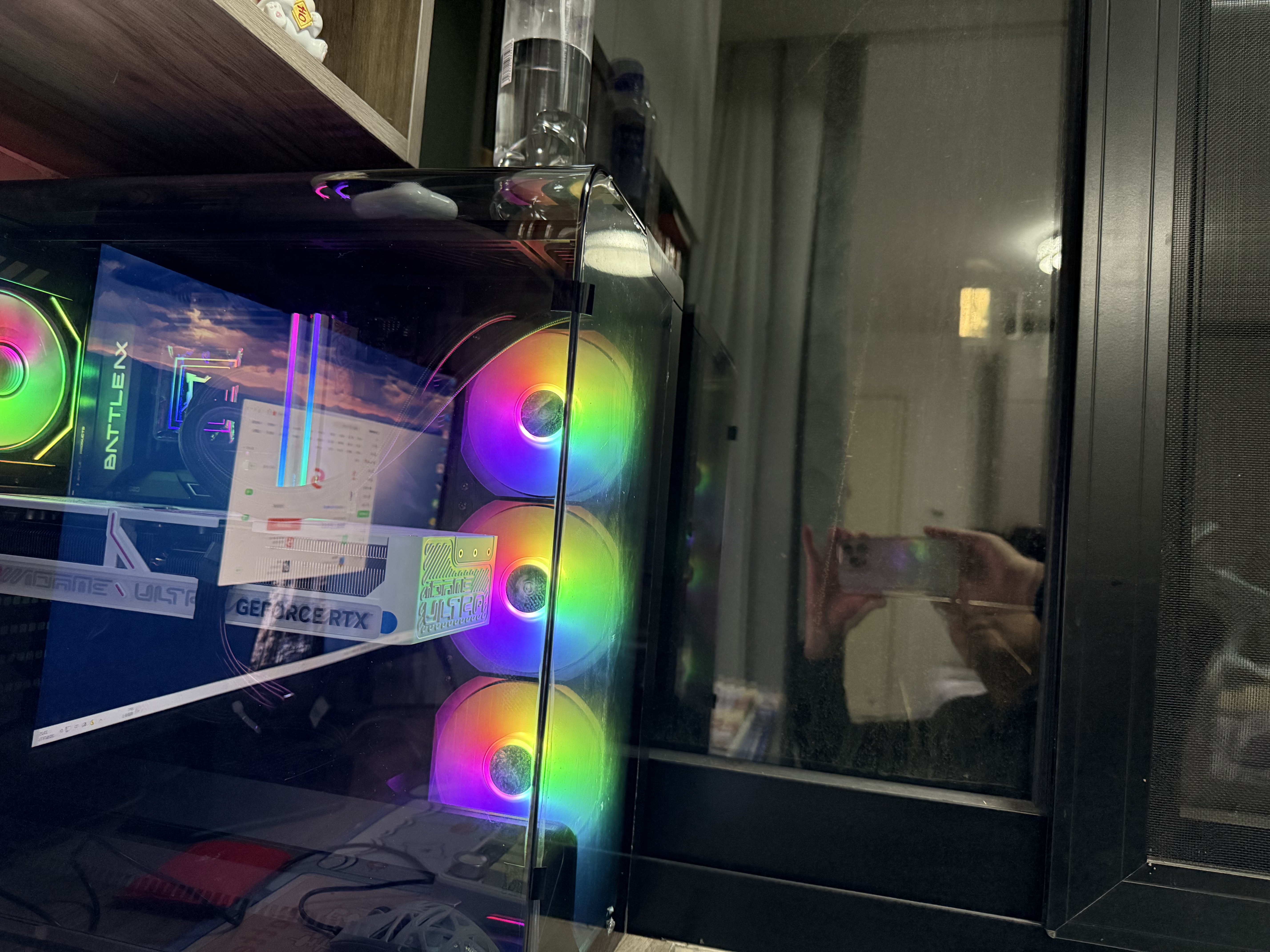 七彩虹全家桶Ultra 7 265K/RTX5080 RTX5070Ti显卡水冷台式机组装电脑主机AI设计渲染游戏直播DIY整机 【勿拍】2米CAT5网线 实拍图
