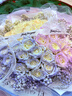 百花馆鲜花速递碎冰蓝玫瑰花束满天星真花生日礼物送女友同城配送小时达 纯欲千金—33朵|dy160 实拍图