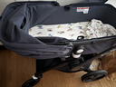 博格步（BUGABOO） FOX CUB 荷兰全功能高景观婴儿推车可坐躺 黑架风暴蓝布组 实拍图