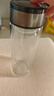 【京东物流配送】高硼硅双层玻璃杯大容量泡茶杯水杯子茶水分离杯 【双层加厚】茶杯350ml1只 实拍图