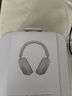 索尼（SONY）WH-1000XM5 头戴式无线蓝牙降噪耳机 AI主动降噪 网课游戏生日七夕情人节礼物送男女友学生孩子 铂金银 实拍图