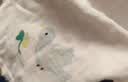 全棉时代婴儿隔汗巾纱布吸汗儿童开学幼儿园宝宝纯棉垫背船锚轮船帆船3条 实拍图