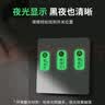 雷光（REVGUEN）家用开关标识贴纸开关贴夜光装饰墙贴灯电表箱标签贴创意现代简约 黑色圆形实用款x1页-105个标签 实拍图