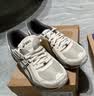 亚瑟士ASICS男鞋女鞋越野舒适运动鞋耐磨复古透气慢跑鞋 GEL-VENTURE 6 灰绿色/白色 40.5 实拍图