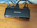 山泽HDMI2.0分配器一分四4K60Hz高清分屏器一拖四1进4出笔记本电脑接电视显示器投影仪/一分二/三FP46 实拍图