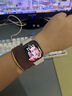 Apple/苹果WatchS11智能手表GPS+蜂窝款42毫米深空灰色铝金属表壳黑色运动型表带S/M-联通补贴 实拍图
