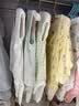 优衣库婴幼儿网眼包臀衣/短袖/1件装宝宝衣服连体衣481772 01 乳白色 60cm 实拍图