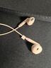联想（Lenovo）有线耳机 HIFI音质高解析音频带麦降噪直播k歌唱歌音乐运动半入耳式游戏电脑耳机3.5mm YF01白色 实拍图