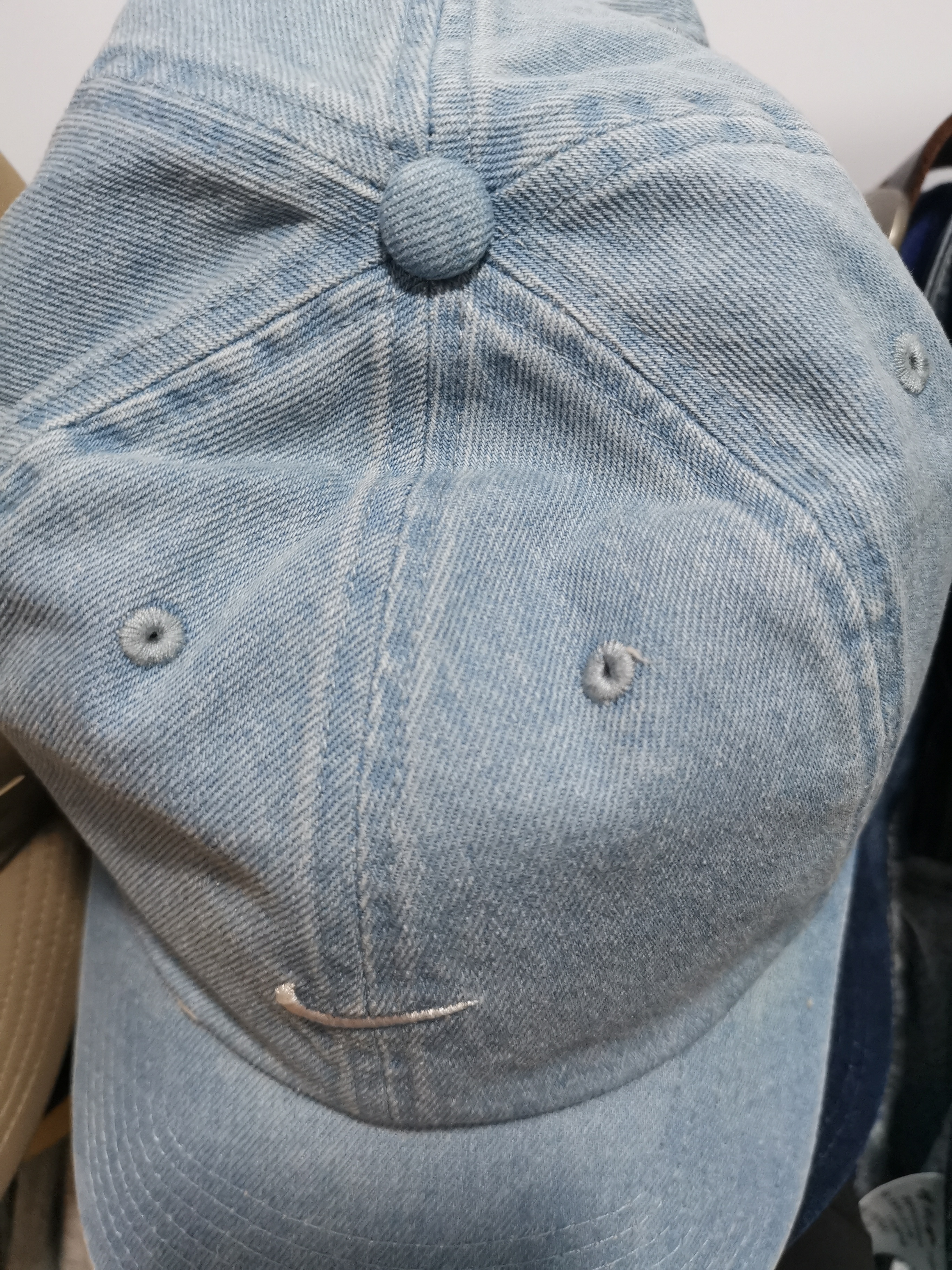 耐克NIKE男子运动帽 U CB DENIM 24 运动配饰HF0383-429蓝色 L/XL 实拍图