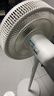 美的（Midea）【飓风节能】七叶柔风立式电风扇/家用轻音落地扇/台式小型风扇/大风力遥控定时摇头风扇 SAH35BSJ 实拍图