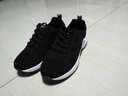 美思鸟（MEISINIAO）运动鞋子女休闲鞋女大码鞋秋季跑步鞋软底透气网鞋学生气垫旅游鞋 黑白（加绒） 36 实拍图