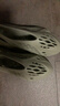 阿迪达斯Yeezyfoam水泥灰椰子男女运动洞洞鞋GV6840 43 实拍图