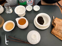 钰铨龙门 冰清玉洁盖碗 德化传统中国白瓷高端纯手工三才泡茶碗茶具礼盒装 冰清玉洁满韵盖碗 实拍图
