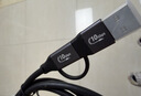 优籁特（ULT-unite）Type-c全功能USB3.1Gen2二合一双接口PD快充高清投屏苹果电脑硬盘盒10Gbps数据传输线1米 实拍图