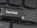 闪迪（SanDisk）128GB USB3.2 U盘 CZ550黑色 读速100MB/s 安全加密 数据恢复 学习办公电脑车载 高速大容量优盘 实拍图