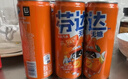 可口可乐（Coca-Cola）芬达Fanta 高考季 无糖零卡橙味碳酸饮料330ml*24摩登罐 实拍图