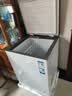 海尔（Haier）142L单温冰柜小型家用小冰柜冷冻藏转换冷柜小冰箱减霜一级能效PCM内胆W9D升级款 实拍图