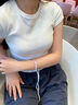 中国黄金（CHINA GOLD）s925银项链女锁骨链银饰素链裸链无吊坠毛衣链生日520礼物送女友 满天星链-45cm【品牌礼盒】 实拍图