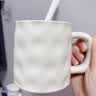 范爷家轻奢漱口杯情侣一对套装卫生间洗漱杯子陶瓷牙杯牙缸漱口杯置物架 实拍图